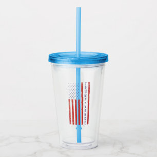 Verre En Acrylique Trump Vance Républicain Élection Américaine Cadeau