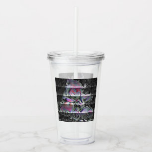 Verre En Acrylique Tumbler Acrylique Bouquet Techno