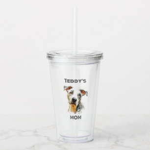Verre En Acrylique Tumbler en acrylique photo personnalisé pour maman
