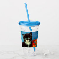 Van Gogh Tuxedo Cat