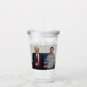 Verre En Acrylique Vous avez rencontré le Président Donald Trump  A
