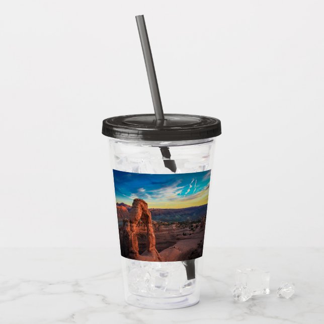 Verre En Acrylique Voûte en pierre (Devant glace)