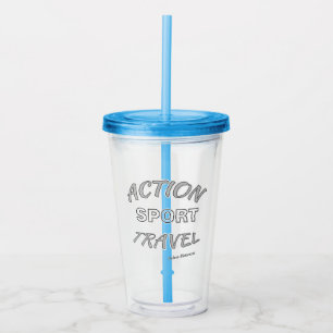 Verre En Acrylique Voyage Sport d'Action