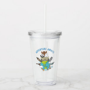 Verre En Acrylique We Bare Bears - Adventure Await