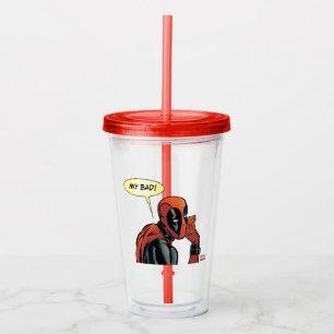 Verre En Acrylique Whisper Deadpool