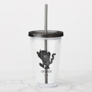 Verre En Acrylique Wild Thing   Je vais te manger   Ajoutez votre nom