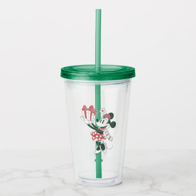 Verre En Acrylique Yuletide Joy | Minnie Noel (Devant)