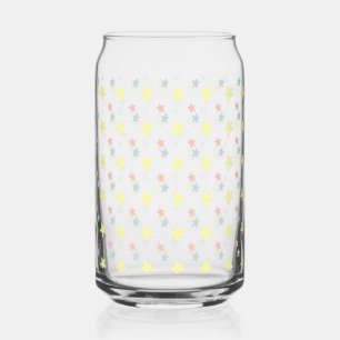 Verre en Can avec Impression d'Étoiles Pastel   Ét