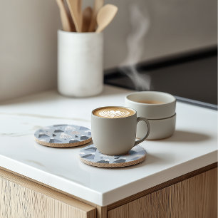 Verre En Grès Le Motif scandinave Mountain Peaks Dessous de verr