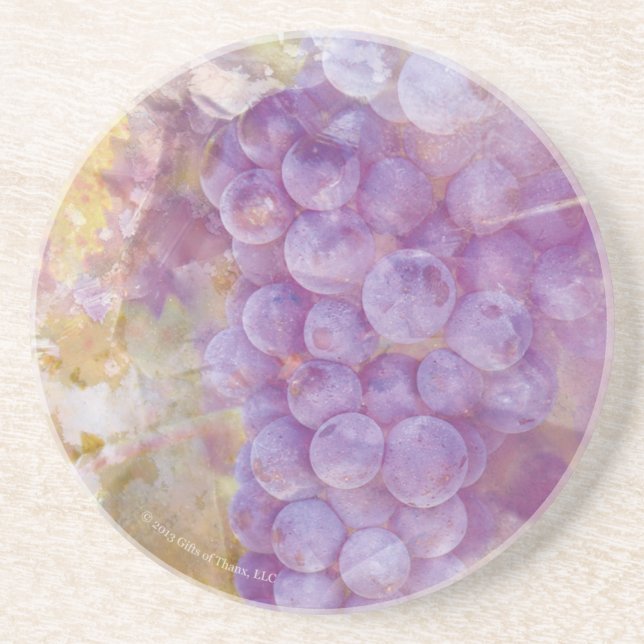 Verre En Grès Raisins de vignoble du comté de Sonoma - dessous (Devant)