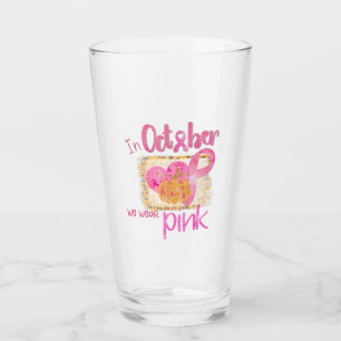 Verre En Octobre Nous Portons Rose