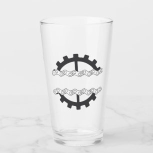 Verre Engin de chaîne de vélos