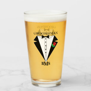 Verre Enterrement de vie de garçon