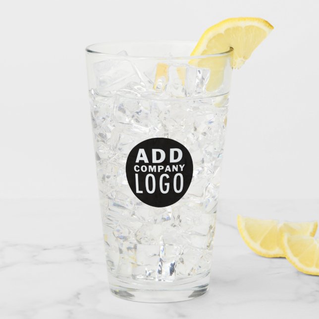 Verre Entreprise Ajoutez Un Logo Promotionnel (Dos glace)