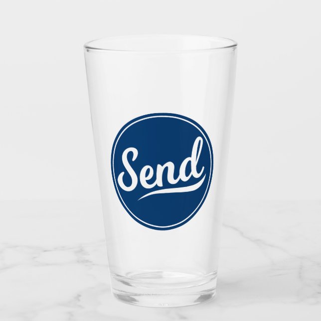 Verre Envoyer le logo (Devant)
