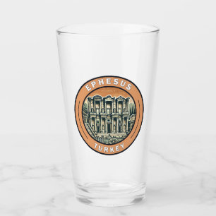Verre Ephesus Turquie Illustration Voyage Insigne d'art
