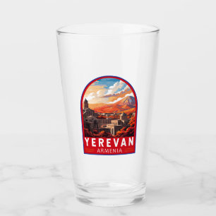 Verre Erevan Arménie Travel Art Vintage