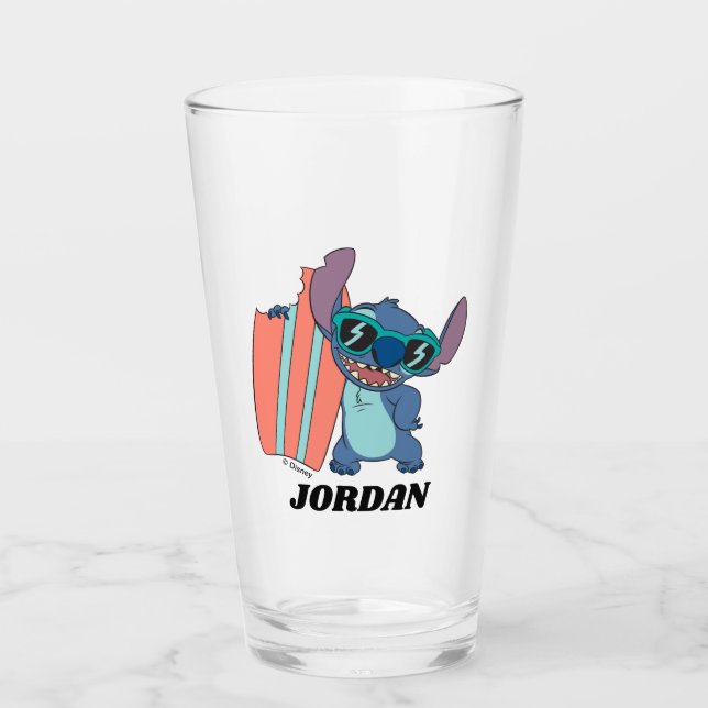 Verre Été avec Surfboard (Devant)