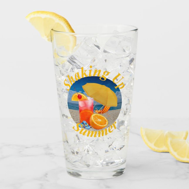 Verre Été de secouage (Devant glace)