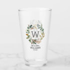 Eucalyptus Greenery M. et Mme Mariage Monogram