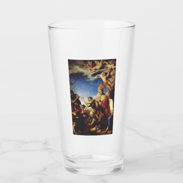 Verre Évêque de Saint Januarius de Bénévent (Devant)
