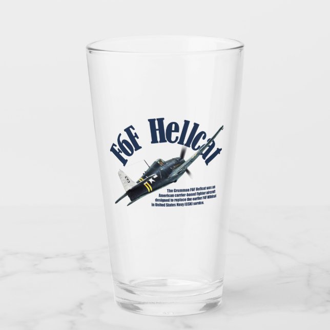 Verre "F6F Hellcat" (Devant)