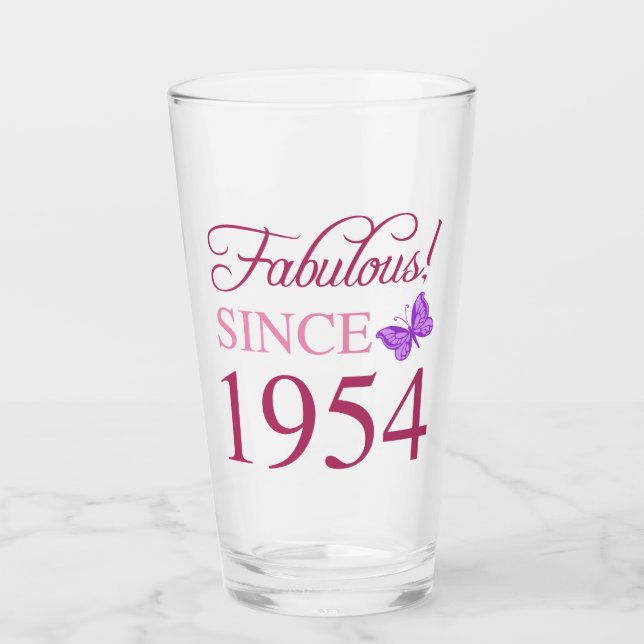 Verre Fabuleux depuis 1954 70e anniversaire (Devant)