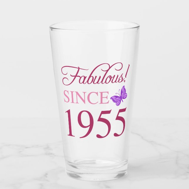 Verre Fabuleux depuis 1955 70e anniversaire (Devant)