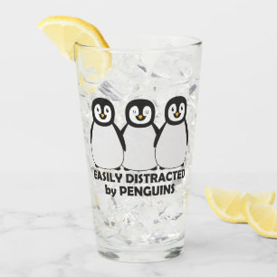Verre Facilement distrait par les pingouins