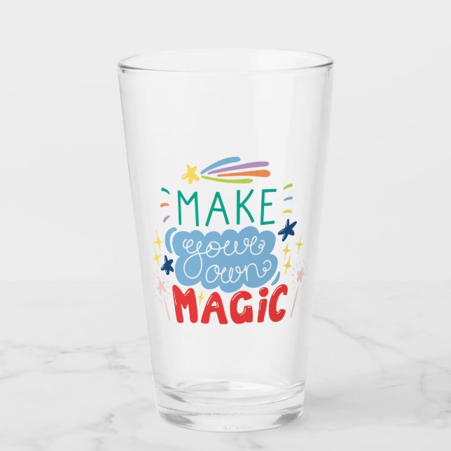 Verre Faites votre propre magie (Devant)