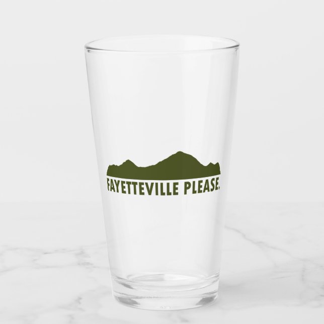 Verre Fayetteville Arkansas S'Il Vous Plaît (Devant)