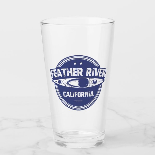 Verre Feather River, Californie (Devant)
