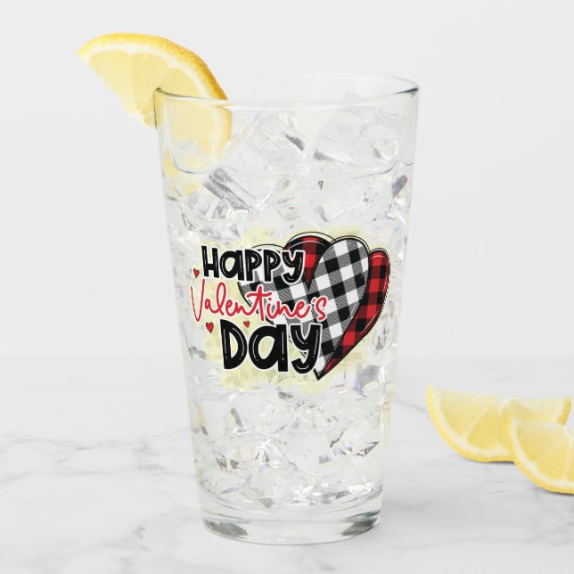 Verre Fête branchée de Mes Valentines (Devant glace)
