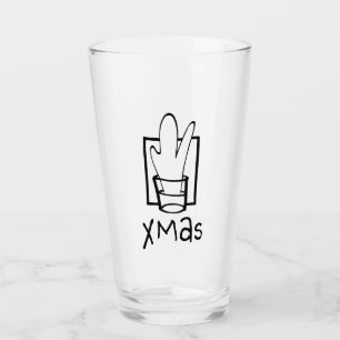 Verre Fête de Noël