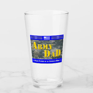 Verre Fier papa de l'armée