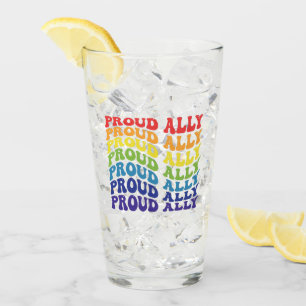 Verre Fière Ally   LGBTQ   GAY PRIDE   Arc en ciel
