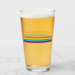 Verre Fierté arc-en-ciel couleurs lgbtq drapeau gay -