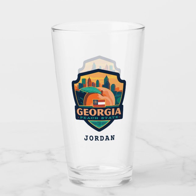 Verre Fierté de l'État | Géorgie (Devant)