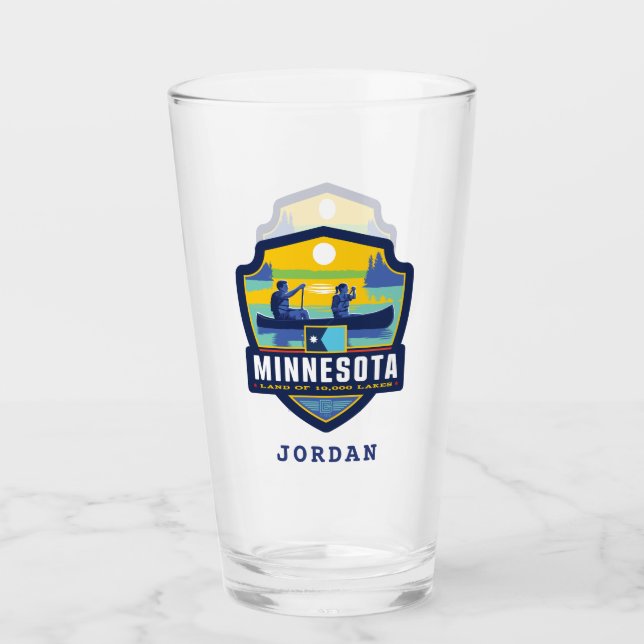 Verre Fierté de l'État | Minnesota (Devant)