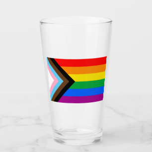 Verre FIERTÉ LGBT (Progress Pride)