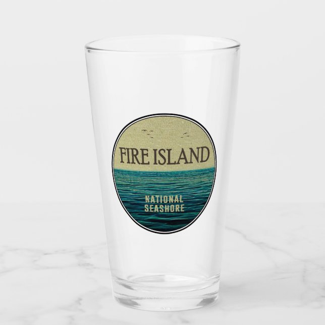 Verre Fire Island National Seashore New York Ocean Birds (Devant)