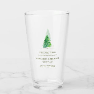 Verre Fleur d'arbre forestier Moderne Simple Mariage
