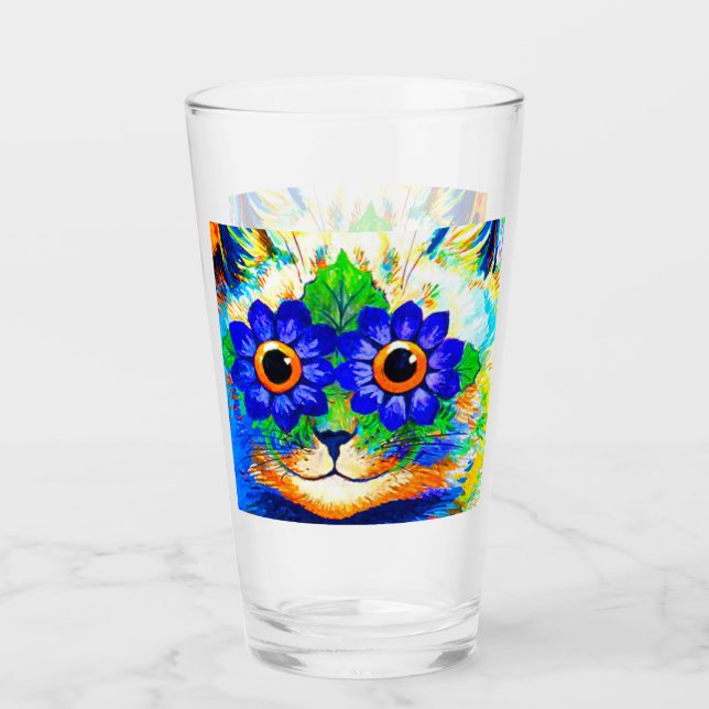 Verre Fleur de chat (Devant)