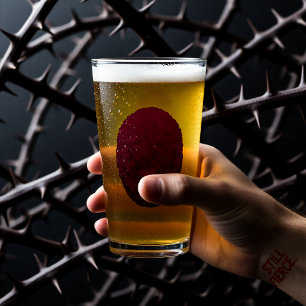 Verre Fleur Écrasée