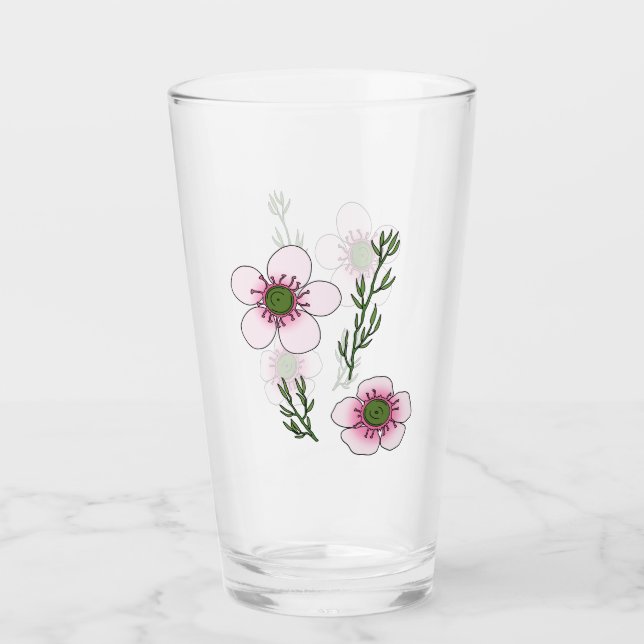Verre Fleurs Manuka (Devant)