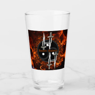 Verre Flickr & Flame - Hunts Holmes Pint/Shaker Glass