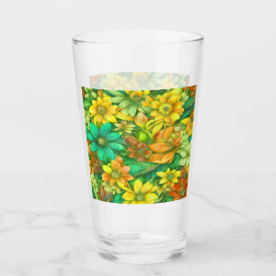 Verre Floral Abstrait #67