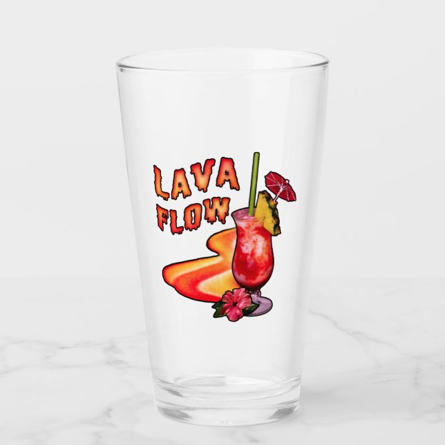 Verre Flux de lave (Devant)