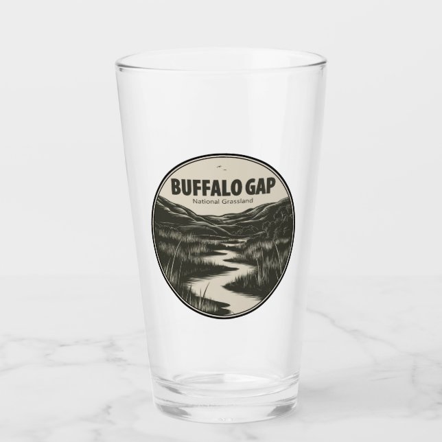 Verre Flux national des prairies de Buffalo Gap (Devant)