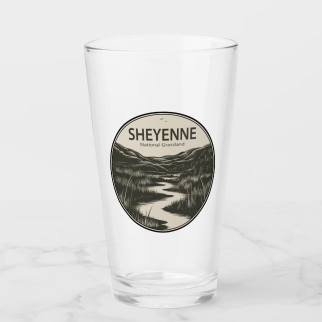 Verre Flux national des prairies de Sheyenne (Devant)